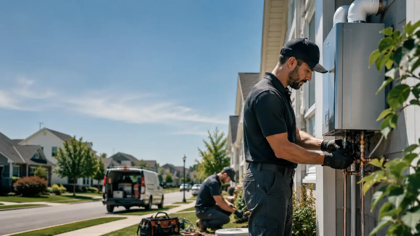 Tankless Water Heater Installation in Derby, KS
